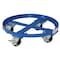 Vestil Steel Heavy Duty Mobile Drum Dolly, 24.5" x 24.5" x 8", 2000 lb Capacity, Blue DRUM-HD - alternate 2